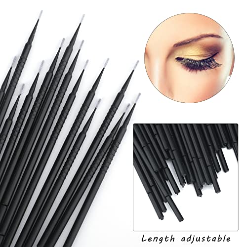 G2PLUS 200PCS Micro Swabs for Eyelash Extensions & Makeup