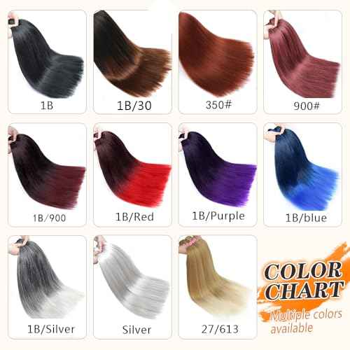 Black Braiding Hair Pre Stretched 20 Inch 6 Pack Synthetic Braids Hair Extensions for Women (1B)