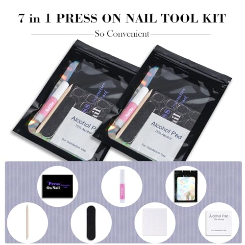 Professional Disposable Manicure Kit - 140-Piece Nail Tool Set