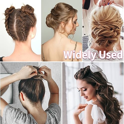 U Shaped Hair Pins - 100PCS Black Hairpins for Women & Kids, 2.4 Inch Hair Accessories with Storage Box - Hairdressing & Styling