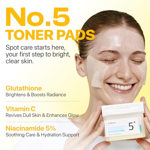 Numbuzin No.5 Vitamin Niacinamide Double-Sided Facial Pads 70ct