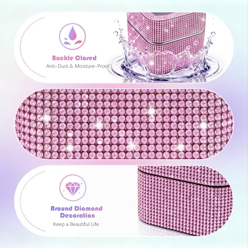 30-Slot Nail Drill Bit Organizer Case with Dustproof Design
