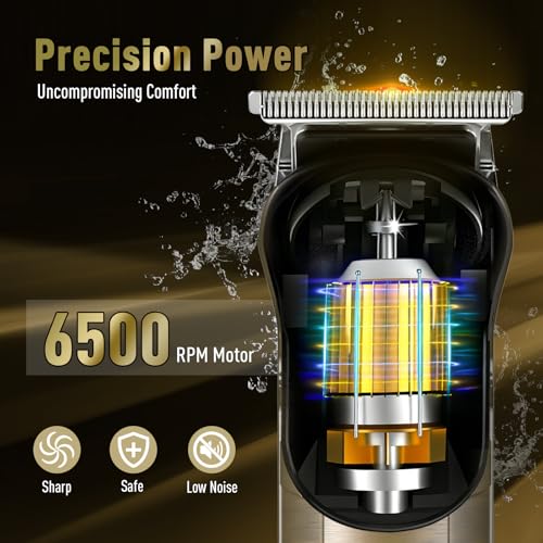 Solati Professional Beard Trimmer Kit - Waterproof Hair Clipper for Men