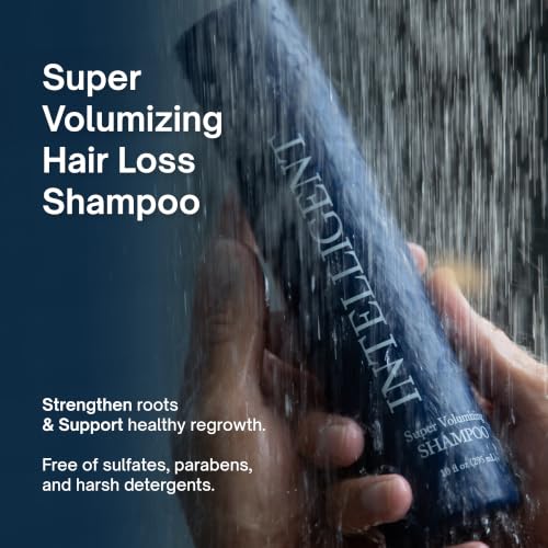 INTELLIGENT Volumizing Shampoo for Thinning Hair 10 fl oz – Scalp Care & Strengthening