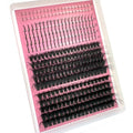 Spiky Lash Clusters - 16 Rows DD Curl Volume Extensions