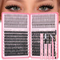 D Curl Lash Clusters Kit 12-22mm Fluffy Extensions
