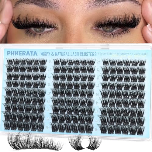 Fluffy Lash Clusters 10-16mm Wispy C Curl DIY Eyelash Extensions