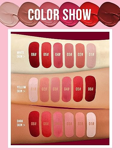 Matte Liquid Lipstick 16H Wear - Wine Red