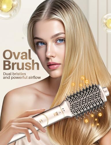 7-in-1 High-Speed Hair Dryer & Blow Dryer Brush with Auto Curler