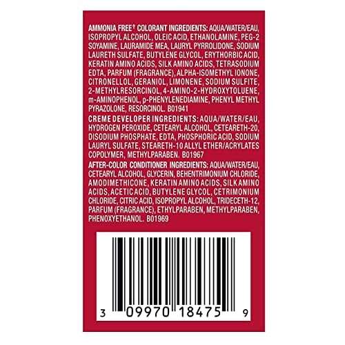 Revlon ColorSilk Hair Color [43] Medium Golden Brown 1 ea (Pack of 6)