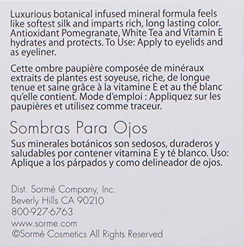 SORMÉ Mineral Botanicals Eye Shadow - Caviar