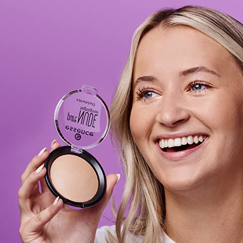 Natural Radiance Highlighter - Baked Satin Finish, Vegan Cruelty-Free Makeup