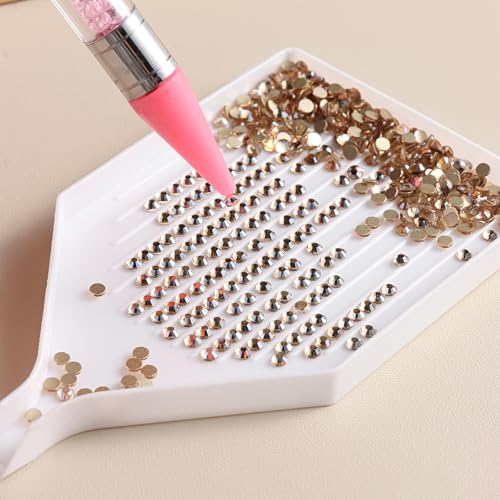 6Pcs Rhinestone Sorting Trays for Diamond Painting & Crafts