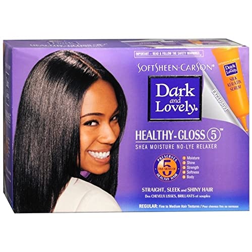 Dark and Lovely U/S Relaxation Kit with Keratin Serum