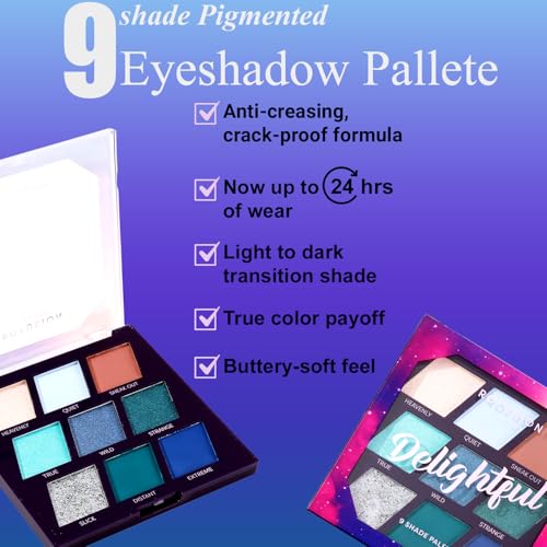 Profusion 9 Color Eyeshadow Palette – Matte & Shimmer