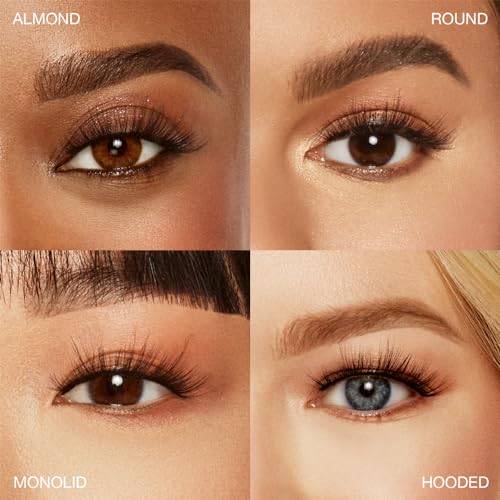 Lash Clusters Stella Wispy DIY Lash Extension 8-16mm Natural Eyelash Clusters D Curl Individual Eye Lashes Invisible Band False Eyelashes Cluster Eyelash Extensions Thin Clear Band