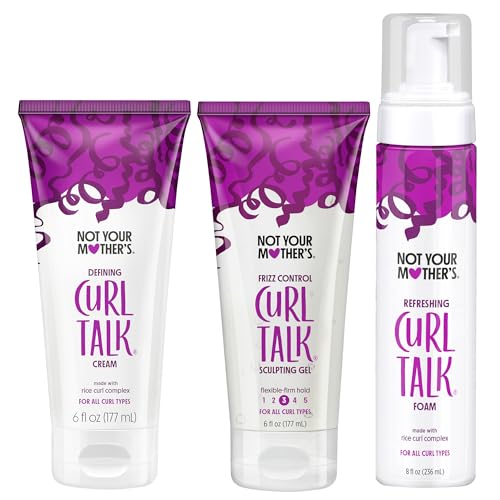 Not Your Mother's Curl Talk 3-Pack Gel, Cream & Foam