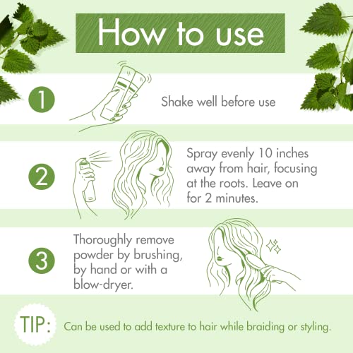Klorane Dry Shampoo with Nettle for Brunettes