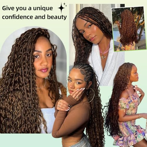 Boho Braiding Hair 120g Deep Wave Human Hair 18 Inch 3 Bundles