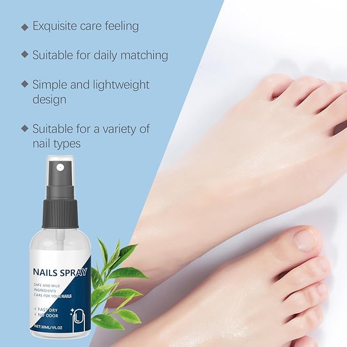 Fast-Drying Nail Care & Cuticle Moisturizer Spray - 30ml