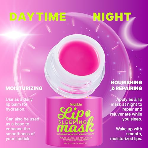 Overnight Lip Mask with Hyaluronic Acid & Shea Butter
