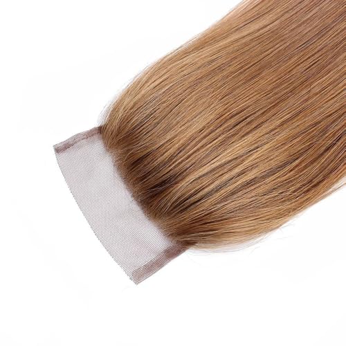 Light Brown 4x4 Lace Closure 22 Inch Virgin Hair
