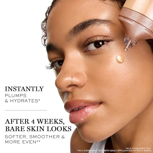 Lanc?me Id?le 3 Serum Supertint Skin Tint - Dewy, Even tone with Niacinamide and Hyaluronic Acid for 24HR - Sheer to Buildable Coverage