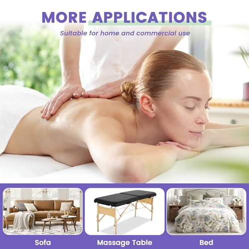 PARMOOM Professional Massage Table Warmer Heating Pad - 8 Heat Settings, 30" x 71"
