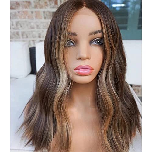 Brazilian Remy Hair Lace Front Wig 10" Body Wave #4/27