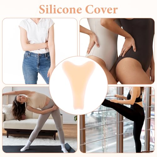 6-Pack Y-Shape Silicone Swimsuit Pads - Seamless Protection