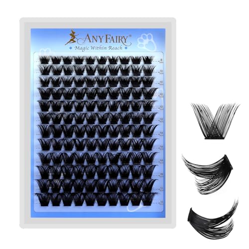 Lash Clusters 8-18mm Mixed Wispy Eyelash Extensions 144pcs DIY