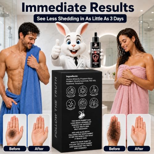Bald Block RU58841 10% Hair Loss Serum for Men & Women