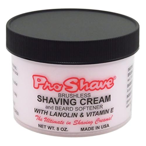 Brushless Shaving Cream & Beard Softener 8 Ounce (235ml) (2 Pack)