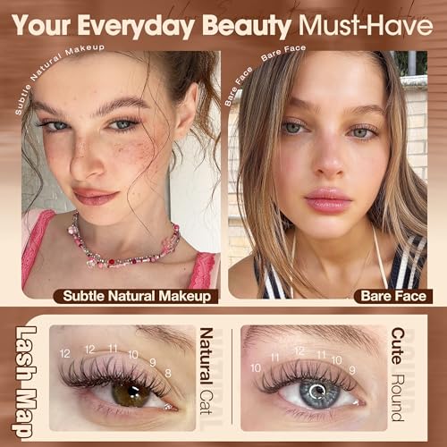 Natural Lash Clusters 8-12MM Wispy Spider Eyelash Extensions