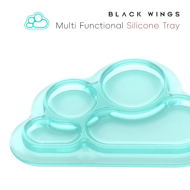 Silicone Makeup Palette | Multi-Use Blending Board Cloud Design