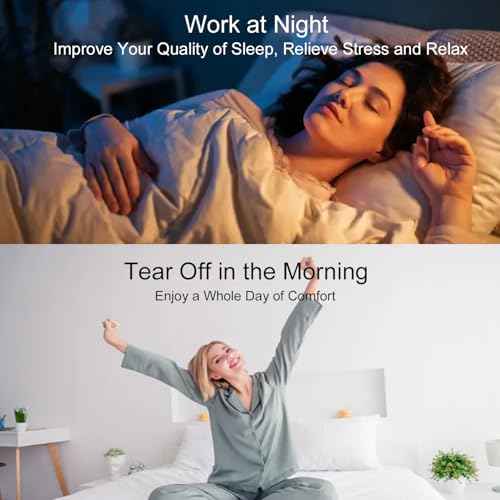 (30 Pads) Deep Cleansing Foot Pads for Better Sleep, Natural Bamboo Foot Patch | Relieve Stress, Improve Sleep and Relaxation