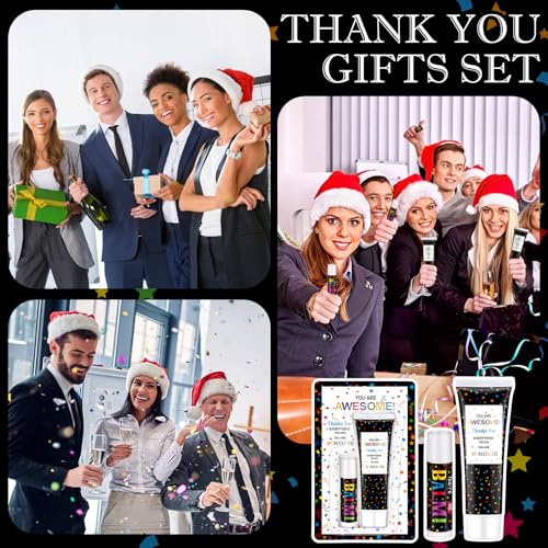 30 Pack Employee Appreciation Lip Balm Hand Cream Gift Bulk Staff Employee Appreciation Team Thank You Gift You're Awesome New Year Thank You Party Supplies for Coworkers Women Men Volunteer