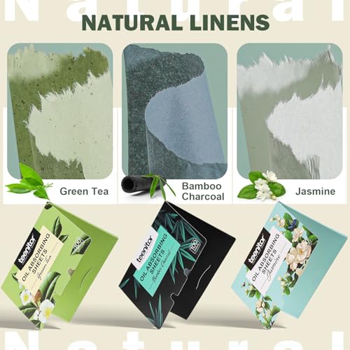 Teenitor Oil Blotting Sheets for Face, 600 Sheets