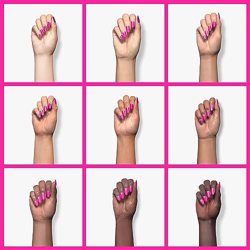 Vishine Hot Pink Soak Off Gel Nail Polish - 15ml Long Lasting UV LED Cured