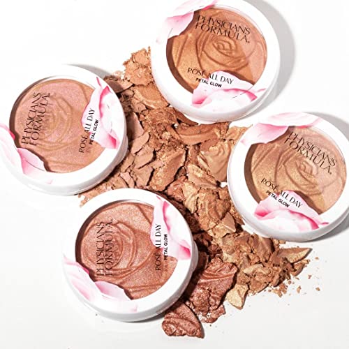 Physicians Formula Ros? All Day Set & Glow Highlighting Powder Luminous Light, Dermatologist Approved
