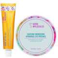 Good Molecules Energizing Eye Care Set ? Caffeine Hydrogel Under Eye Patches (30ct) & Yerba Mate Wake Up Eye Gel (15ml) ? Reduce Dark Circles and Puffiness with Hyaluronic Acid - Skin Care for Face