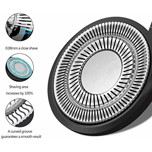 MAX-T Replacement Shaver Head for Electric Razors, Suitable for MAX-T RMS7109 Men's Electric Shaver Series