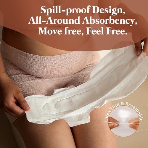 Postpartum Recovery Essentials Kit for Women, Labor & Delivery Postpartum Care, Peri Bottle, Cooling Spray, Disposable Postpartum Underwears, Postpartum Pads, Hot&Cold Packs, Soothing Liners