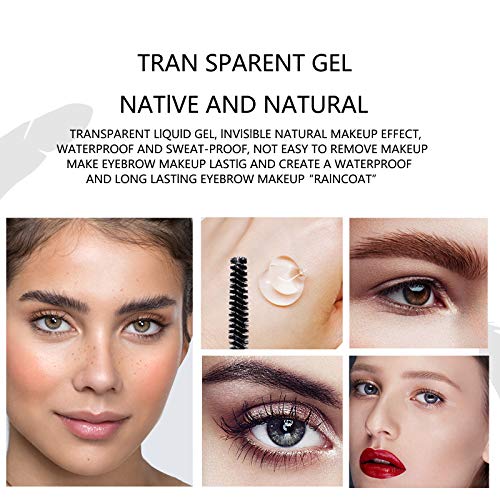 Clear Eyebrow Setting Gel - Waterproof Brow Gel 2PC