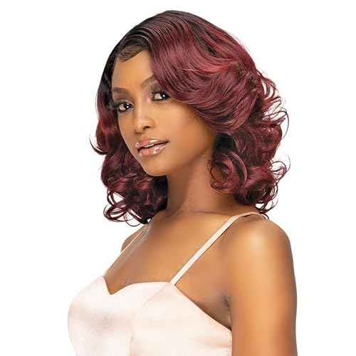 Janet Collection HD Swiss Lace Front Wig Melt Hand-Tied 13X6 Frontal Part Lennon (OET1B/30)