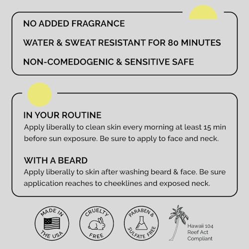 ZEUS Men¡¯s Hydrating Face Moisturizer with SPF 50, Restores, Protects & Hydrates Skin, Daily Face Lotion for Men, Natural Mineral Sunscreen for Everyday UV Protection (Made in USA)