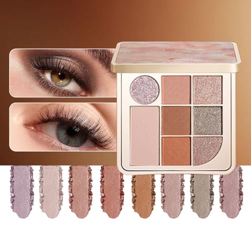 Mivota 8-Color Eyeshadow Palette Matte & Shimmer