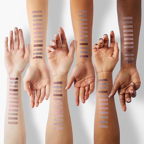 UCANBE 12 Color Eyeshadow Palette - Nude & Neutral Matte Shimmer Makeup Set with Brush
