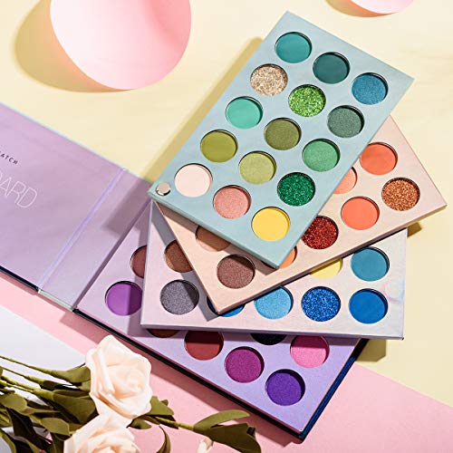 BestLand 60 Colors Eyeshadow Palette - Highly Pigmented Matte Shimmer