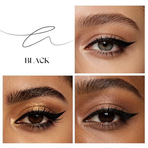 QIC Black Eyeliner Pencil - Waterproof Liquid Liner